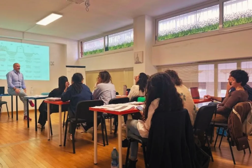 BioPsicoQuantistica terzo anno durante il week end formativo delle Scuole A.R.O.N.